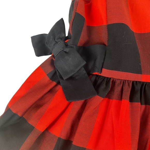 NWT Carters Buffalo Plaid Dress Size 12M - Picture 4 of 8